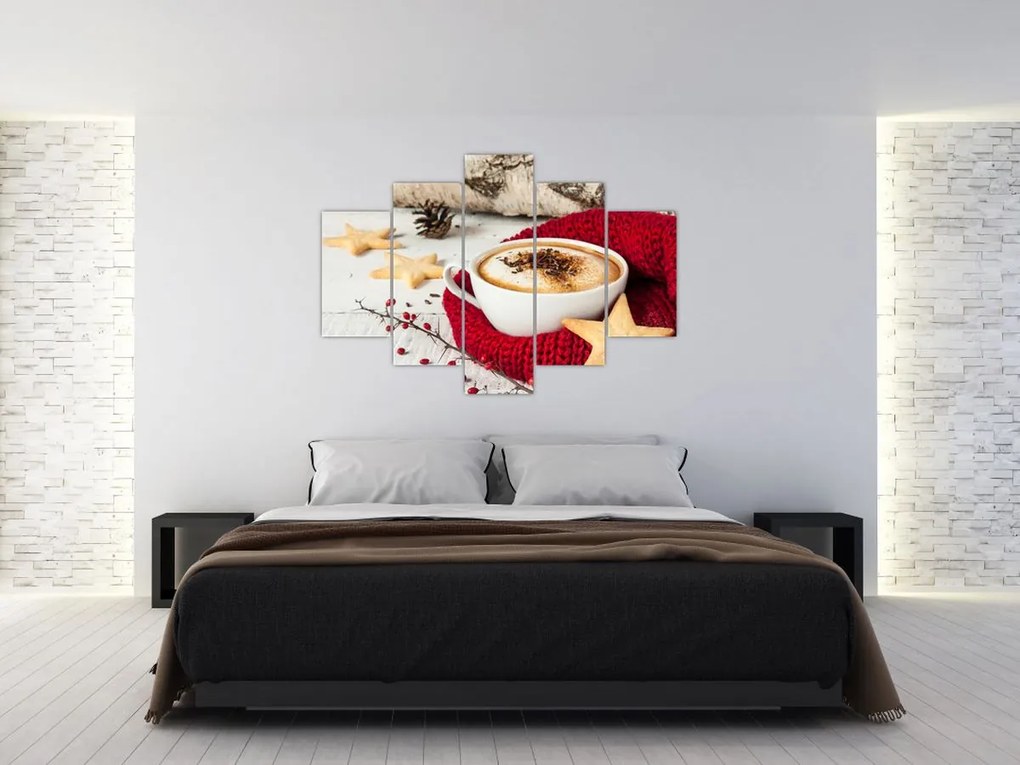 Obraz - Cappuccino (150x105 cm)