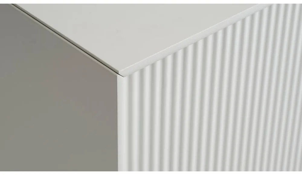 Sivá komoda 160x75x45 cm Palma – Unique Furniture