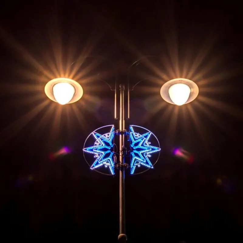 DECOLED Hadica LED 1 m, modrá, 30 diód, IP44 Easy Fix