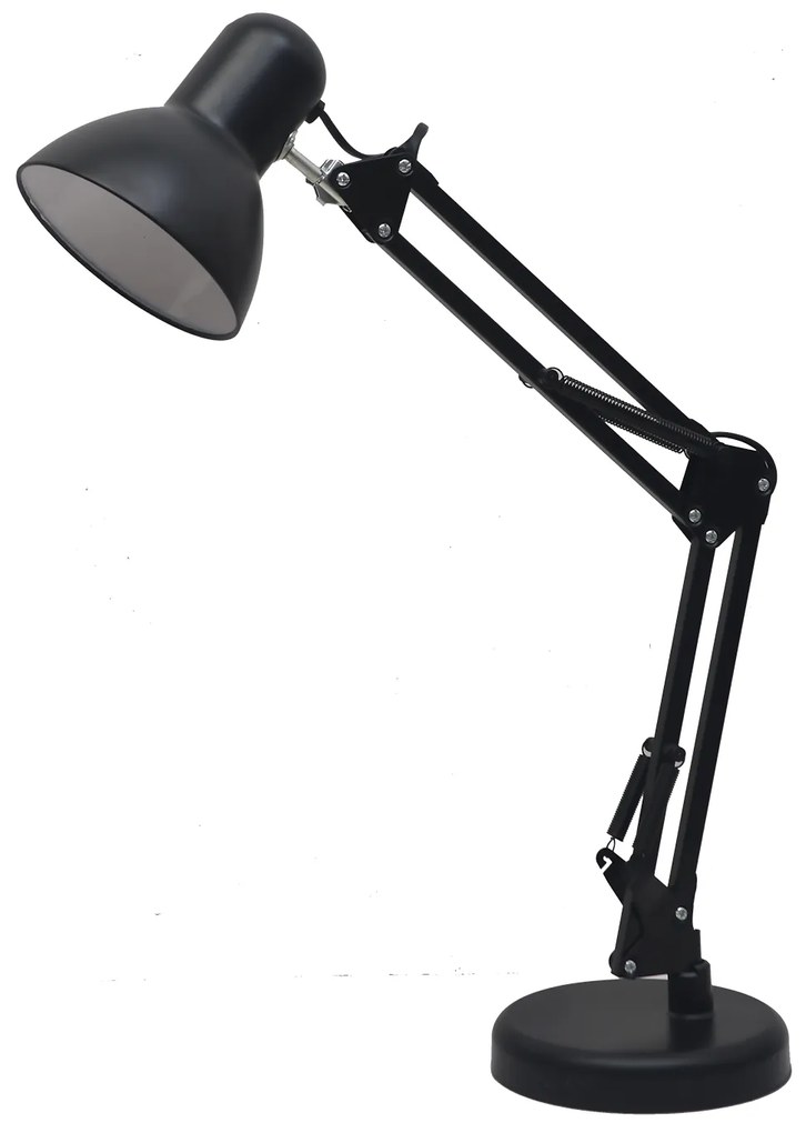 Stolná lampa Nexa, 1x čierne kovové tienidlo, b