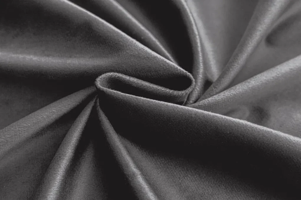 Zatemňovacie závesy VELVET svetlosivé 140x250 cm (2 ks), kovové krúžky