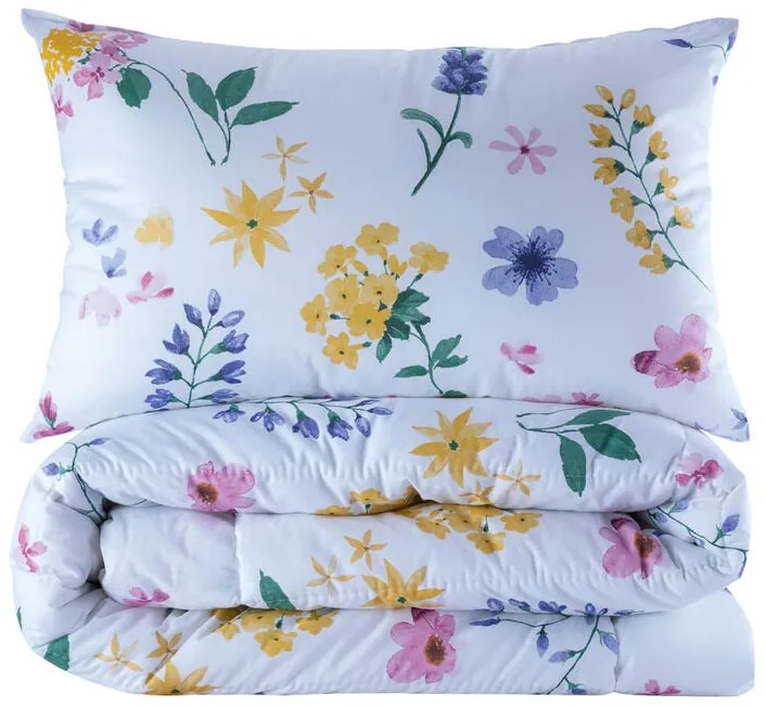 Letná sada periny a vankúša FLORA