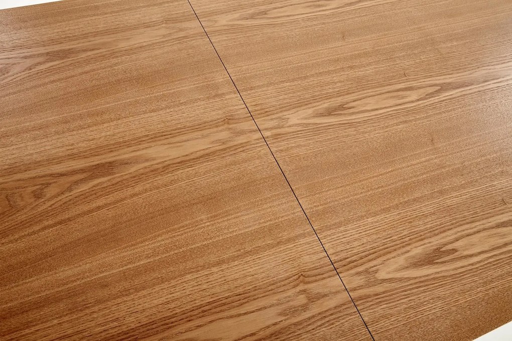 Rozkládací jídelní stůl Capital 160/200 cm zlatý dub/černý