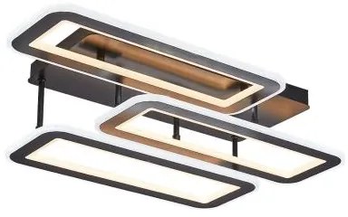 LED Stmievateľný prisadený luster LED/90W/230V 3000-6500K + diaľkové ovládanie