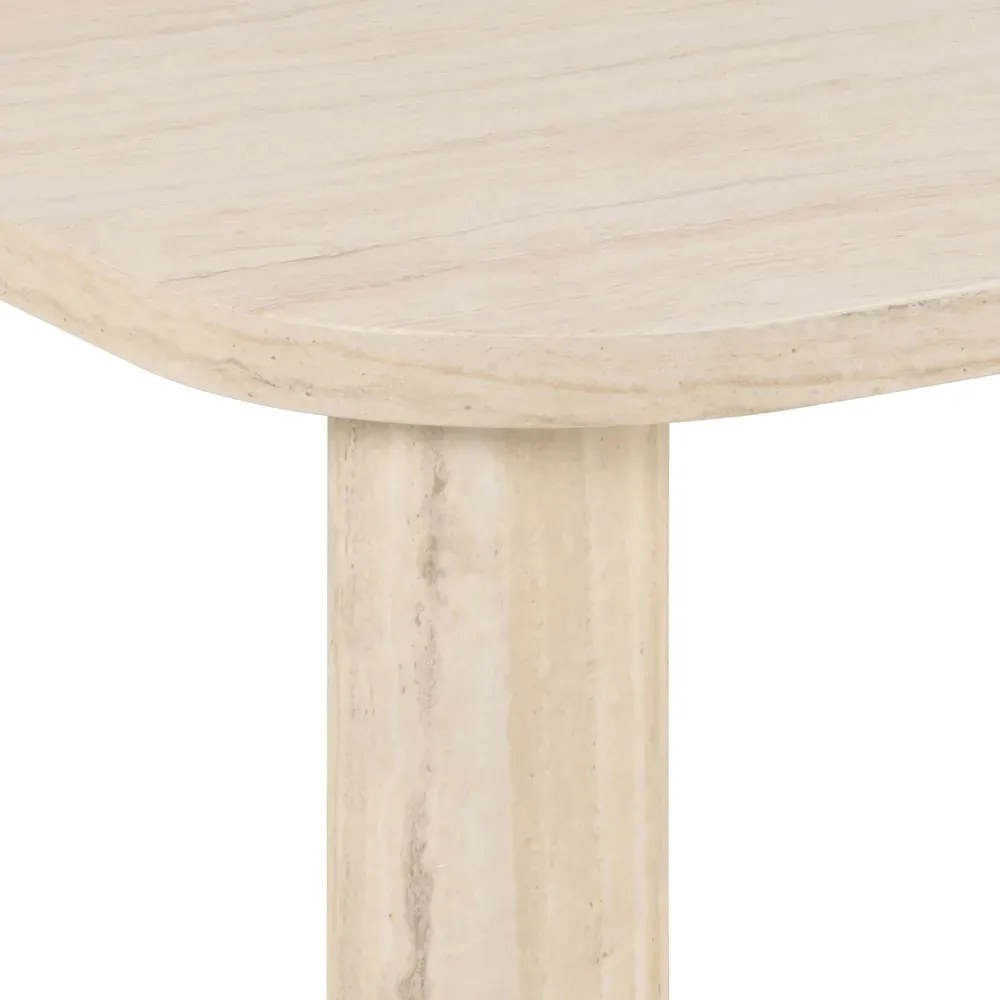 Konferenční stolek Solano 100 cm béžový