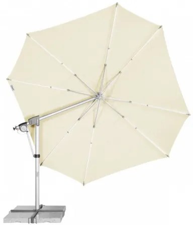Doppler Slnečník výkyvný PROTECT 400P konštrukcia + potah : Barvy slunečníků - T820