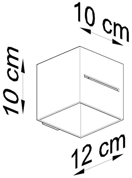 Nástenné svietidlo LOBO 1xG9/40W/230V čierna