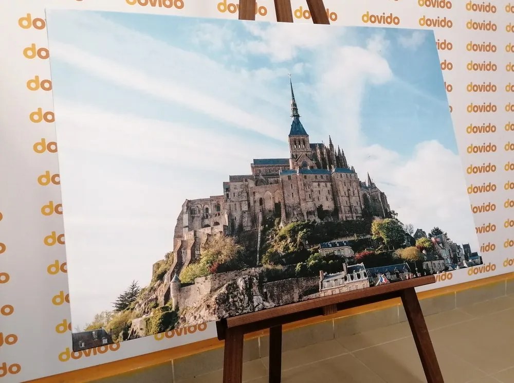 Obraz opátstvo Mont-Saint-Michel