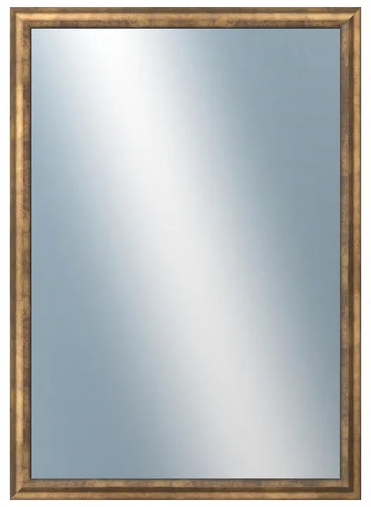 DANTIK - Zrkadlo v rámu, rozmer s rámom 50x70 cm z lišty TRITON zlatá (2142)
