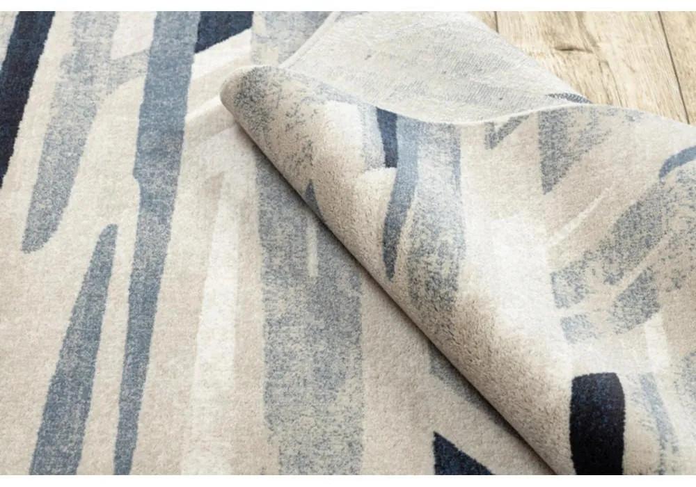 Vlnený kusový koberec Basim béžovo modrý 160x230cm