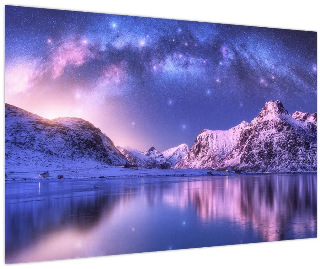 Obraz - Arktická krajina (90x60 cm)