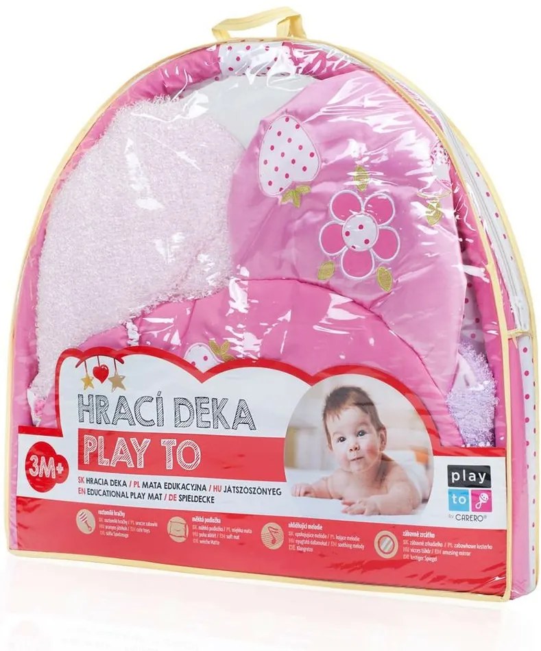 Hracia deka PlayTo kvetinka
