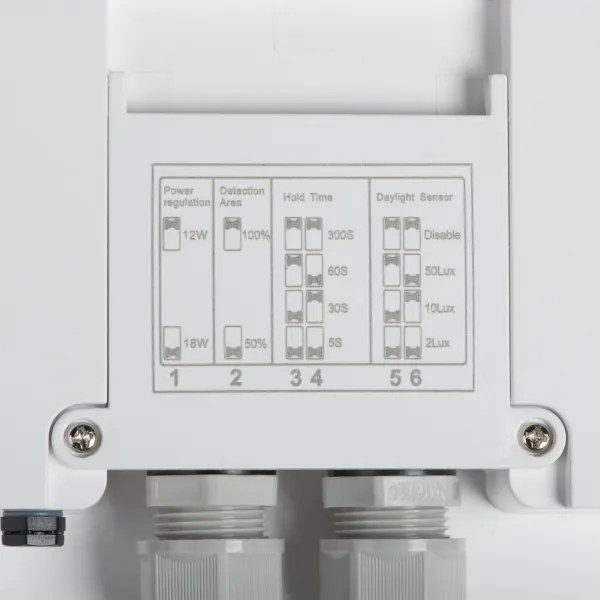 Kanlux 38785 - LED Vonk. sv. so senz. BENO 24/30W/230V 3000/3500/4000K IP65 biela