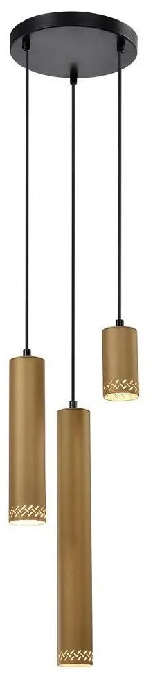 Luster na lanku TUBO 3xGU10/25W/230V