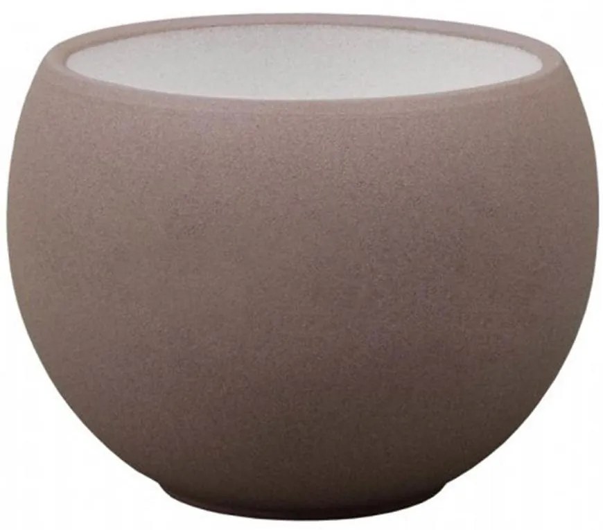 Obal LUNA STRUKTUR d14cm hnedá mat