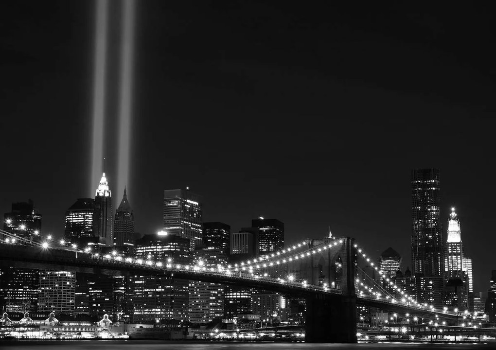 Fototapeta - New York Brooklyn Bridge City (152,5x104 cm)