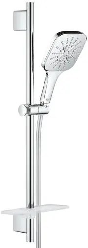 Sprchový set GROHE RAINSHOWER SmartActive Cube na stenu s poličkou chróm 26583000