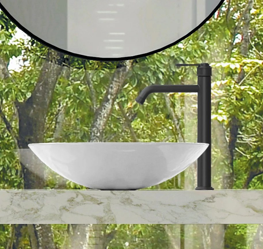 Sapho Sapho, VERSI podomietková sprchová/vaňová batéria, ručná sprcha, 2 výstupy, bronz, RV052/18