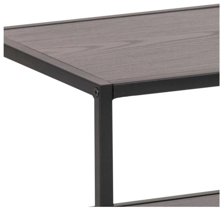 Čierny TV stolík Actona Seaford