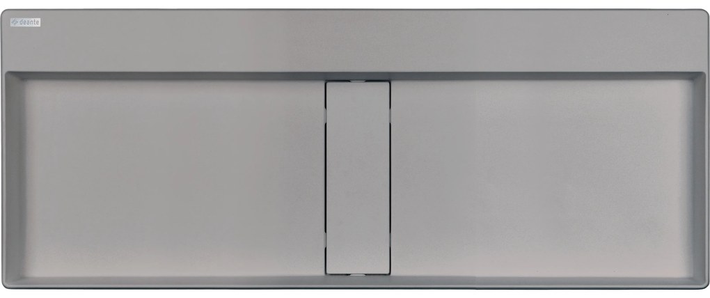 Deante Blur, granitové umývadlo na dosku 1000x400x120 mm, šedá metalíza, DEA-CQB_SU1S