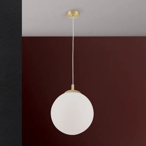 Orion - Luster na lanku MADIS 1xE27/60W/230V zlatý