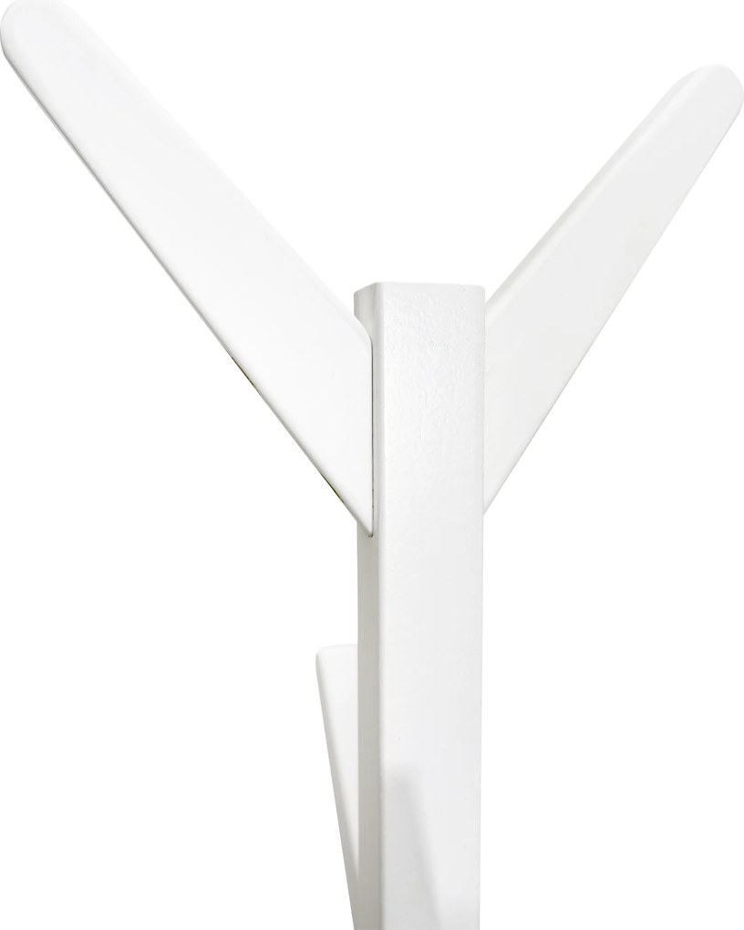 Noela Stojací drevený vešiak PORTU biely