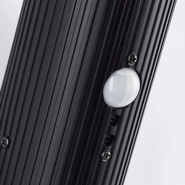 Brilliant - Vonkajšie nástenné svietidlo so senzorom KALEO 1xE27/10W/230V IP44