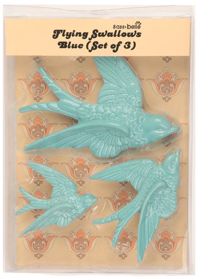Závesné dekorácie v súprave 3 ks Swallow – Sass &amp; Belle