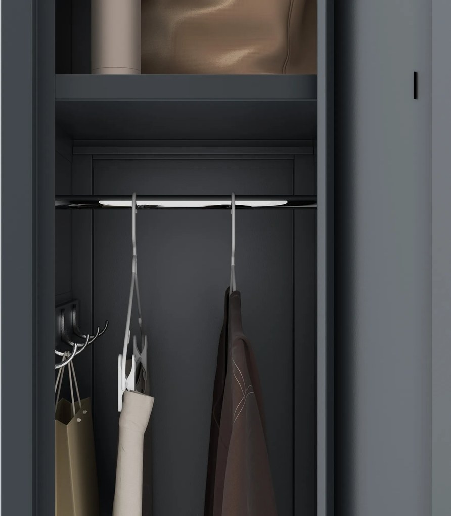 Kovová pracovná skriňa KACPER II 1 Plus 300 x 1800 x 500 mm