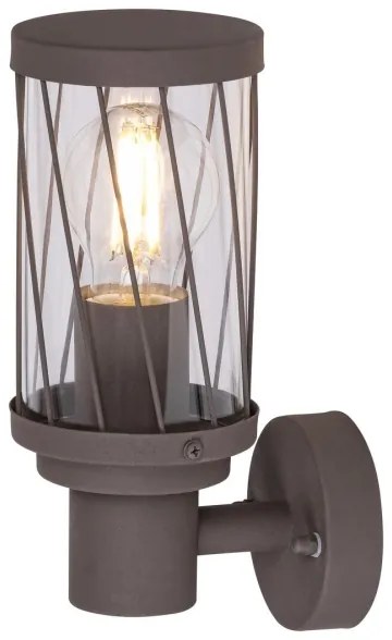 Rabalux 8888 - Vonkajšie nástenné svietidlo BUDAPEST 1xE27/40W/230V IP44