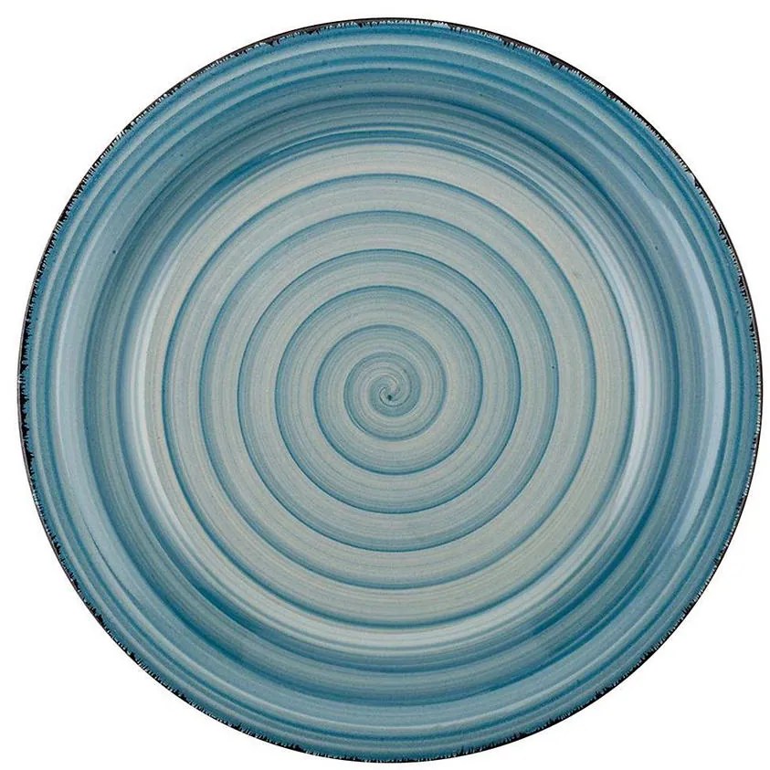 Dezertný tanier "Line faded blue", 19 cm