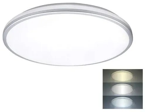 Solight LED osvetlenie s ochranou proti vlhkosti, IP54, 24W, 2150lm, 3CCT, 38cm
