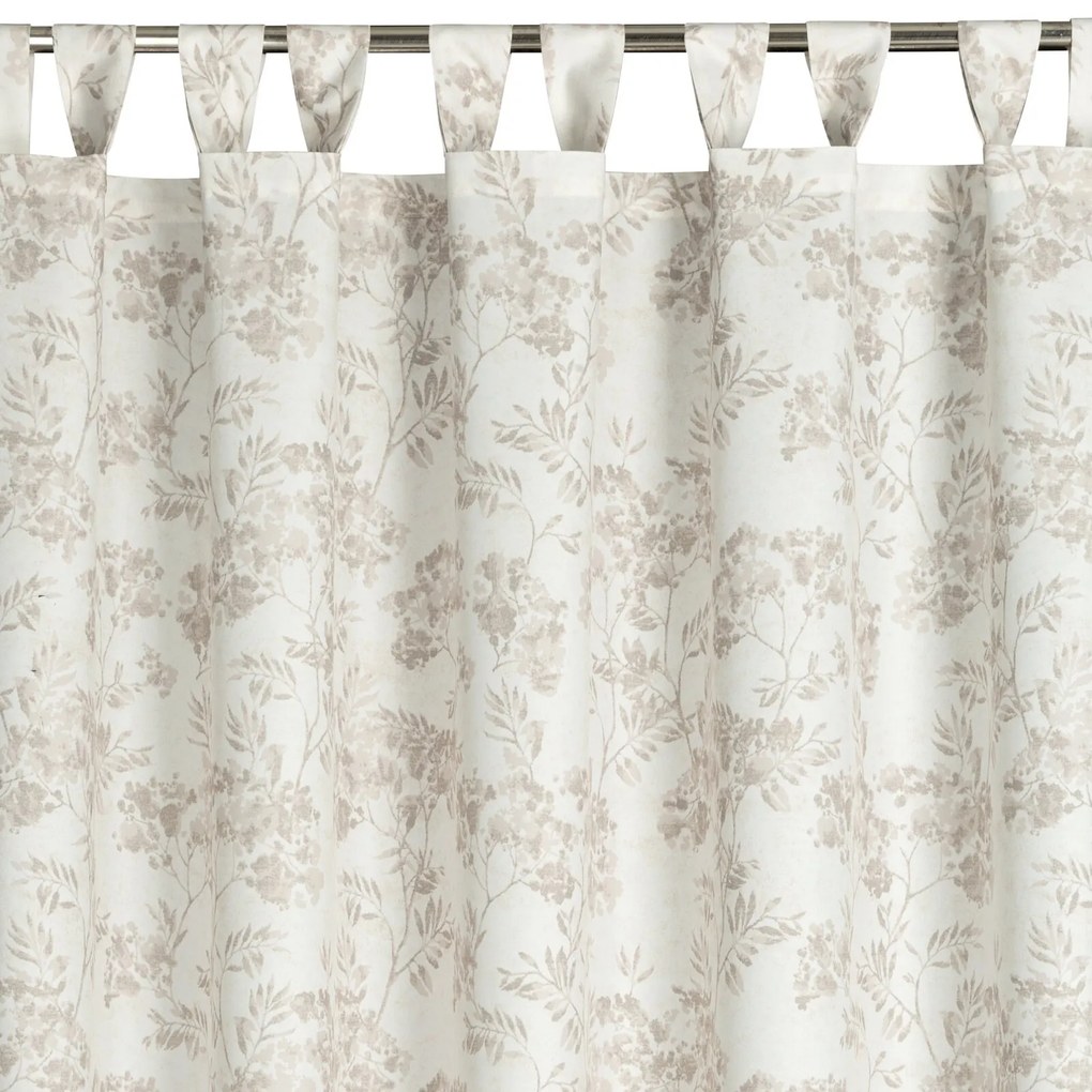 ZÁHRADNÝ VODEODOLNÝ ZÁVES NA PÚTKACH GARDEN 155X240 CM VZOROVANÁ