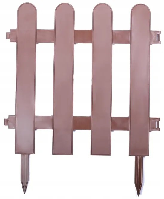 Nízky záhradný plot - plastový Farebné prevednie: Zelená