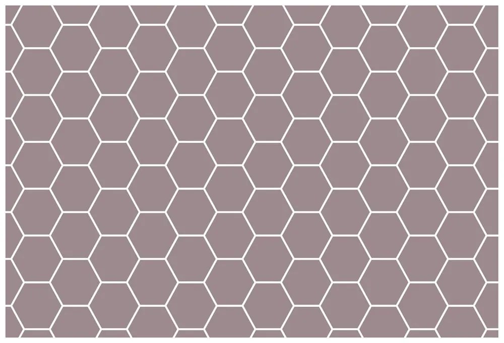 Tapeta moderný hexagón vzor