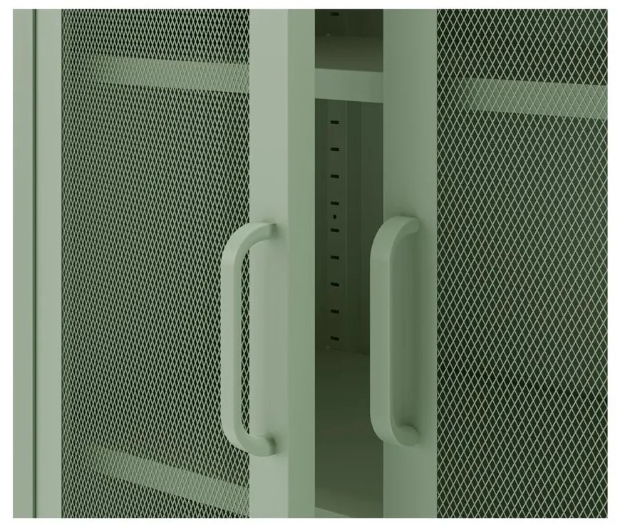 Skrinka v mentolovej farbe 80x170 cm Diora – Marckeric