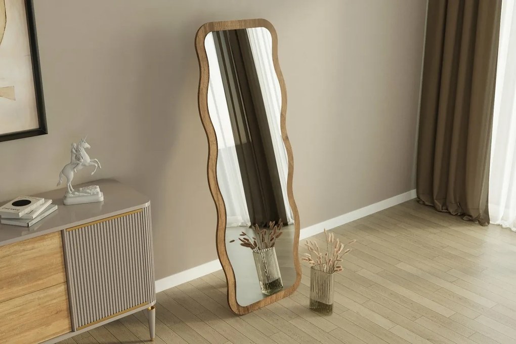 Zrkadlo Aror Walnut 50 x 160 cm