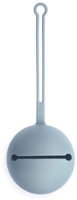 Mushie Silikónové púzdro na cumlíky: Powder Blue