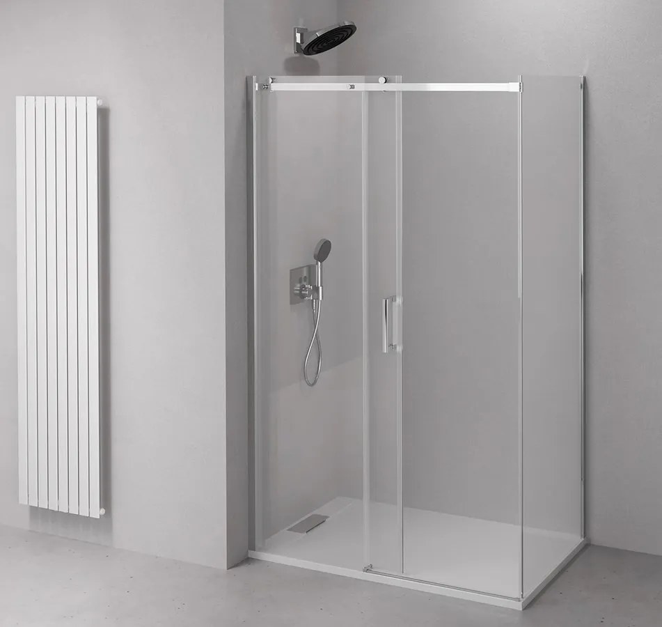 Polysan Polysan, THRON LINE ROUND obdĺžniková sprchová zástena 1100x800mm, TL1180-5005