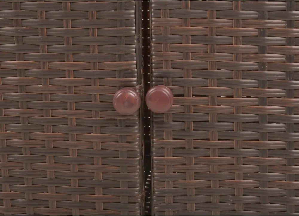 Záhradný odkladací stolík z umelého ratanu 90x50 cm Padua – Garden Pleasure