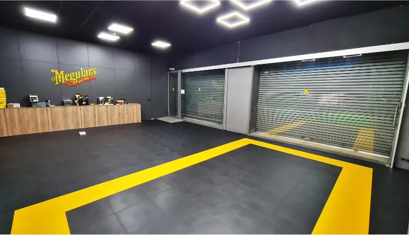 Dlaždica Fortelock Invisible ECO Classic, 468 x 468 mm, grafit/hadia koža
