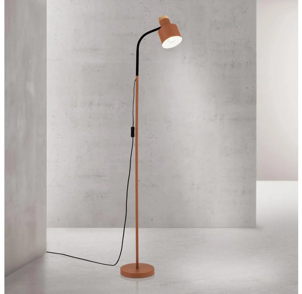 Orion - Stojacia lampa GILI 1xE27/40W/230V tehlová
