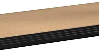 Regál 180x90x40 cm čierny