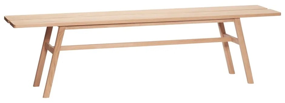 Svetlohnedá lavica Ground – Hübsch