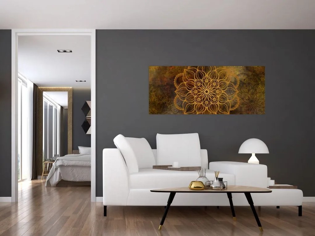 Obraz - Mandala radosti (120x50 cm)