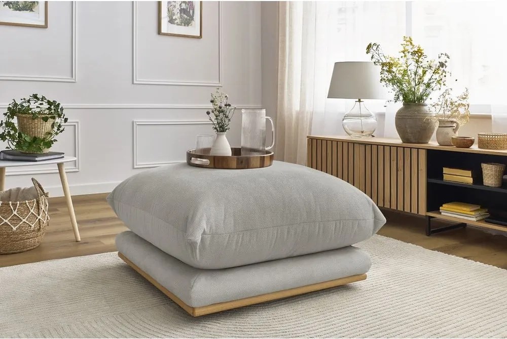 Svetlosivá podnožka Ernest – Bobochic Paris