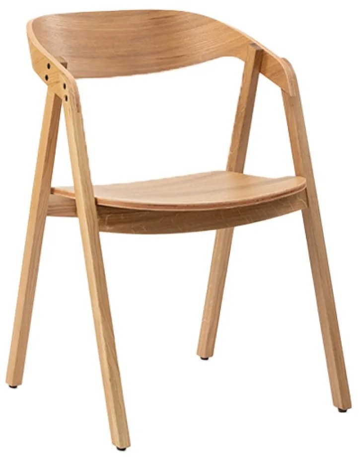 NELL dubová stolička oak