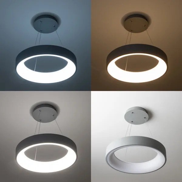 Brilagi - LED Stmievateľný luster na lanku LED/40W/230V 3000-6500K šedá + DO