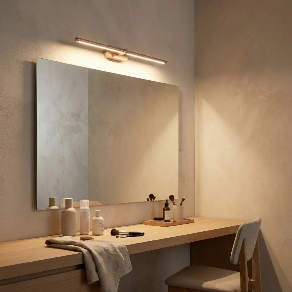 Toolight Toolight, LED nástenné svietidlo 60cm, 13W, 4000K, 1000lm, APP1896-1W, medená matná, OSW-66051