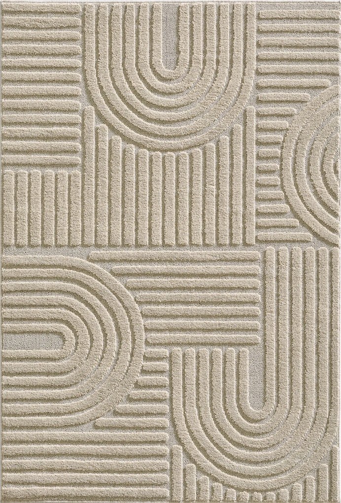 Ayyildiz, Koberec behúň Art 1121 Beige, 80x250, béžová, obývacia izba